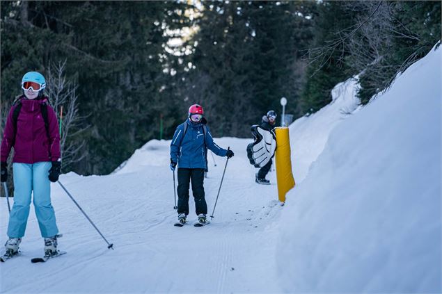 Piste ludique Belette - Fromage Abondance - L.Meyer - Châtel