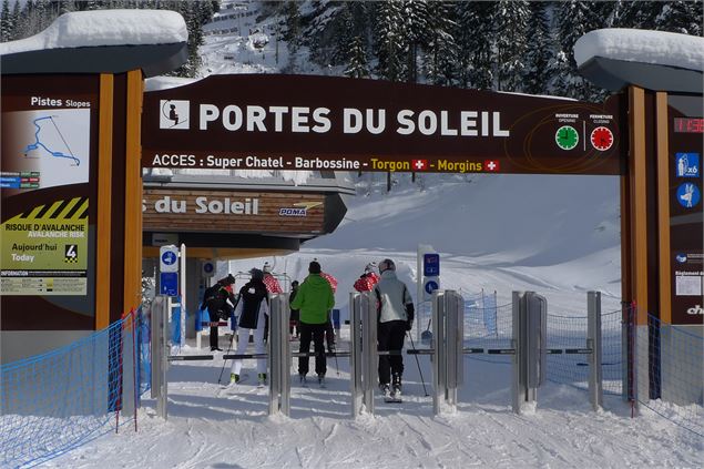 Télésiège Portes du Soleil - JF Vuarand