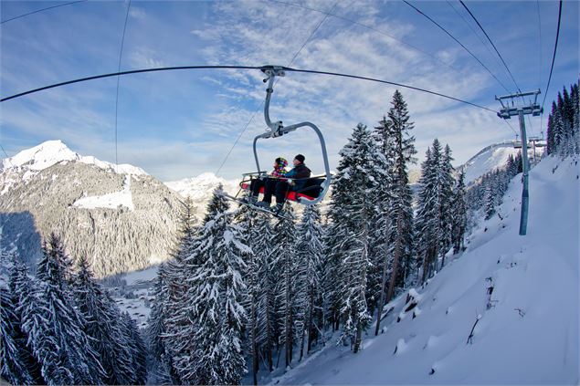 Télésiège Portes du Soleil - JF Vuarand