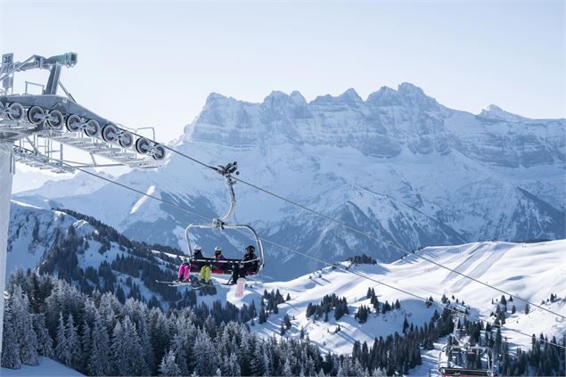 Télésiège du Petit Châtel - JF Vuarand - Châtel Tourisme