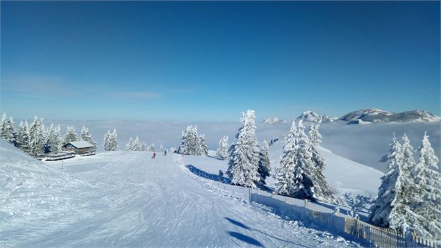 Piste rouge les Airelles -Hirmentaz - OTADL