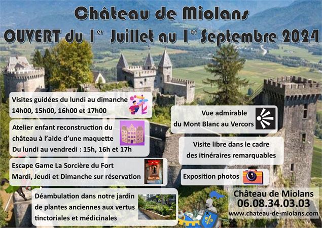 Château de Miolans - OT Coeur de Savoie