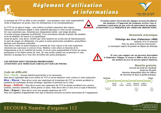 Réglements VTT