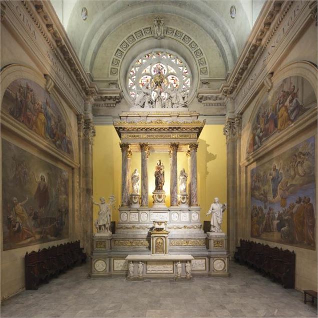 Maître autel du choeur de l'église Notre-Dame de Liesse d'Annecy - Dominique Lafon