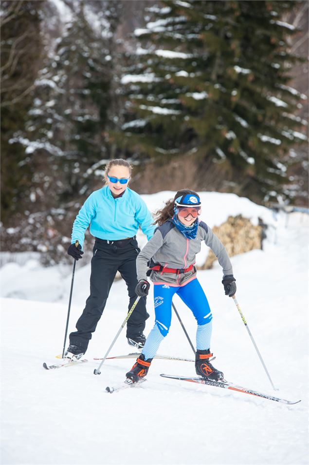 Pistes ski de fond Bozel - Focus Outdoor