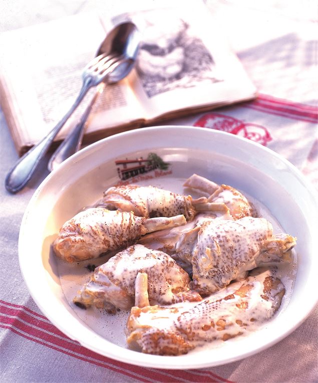 Poulet à la crème Georges Blanc - Georges Blanc