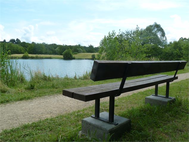 Plan d'eau Etangs des Prés Gaudet - F.Florit