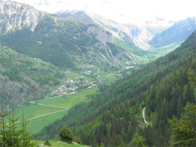 Vue sur la Vallée de Peisey - OTMLP