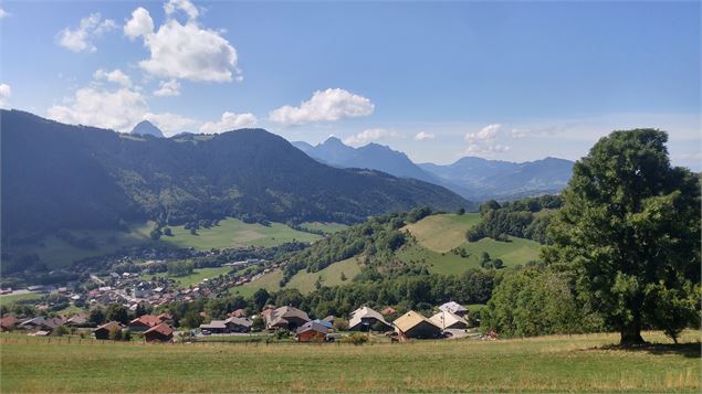 Vue sur Bénand et Bernex - CC pays d'Evian