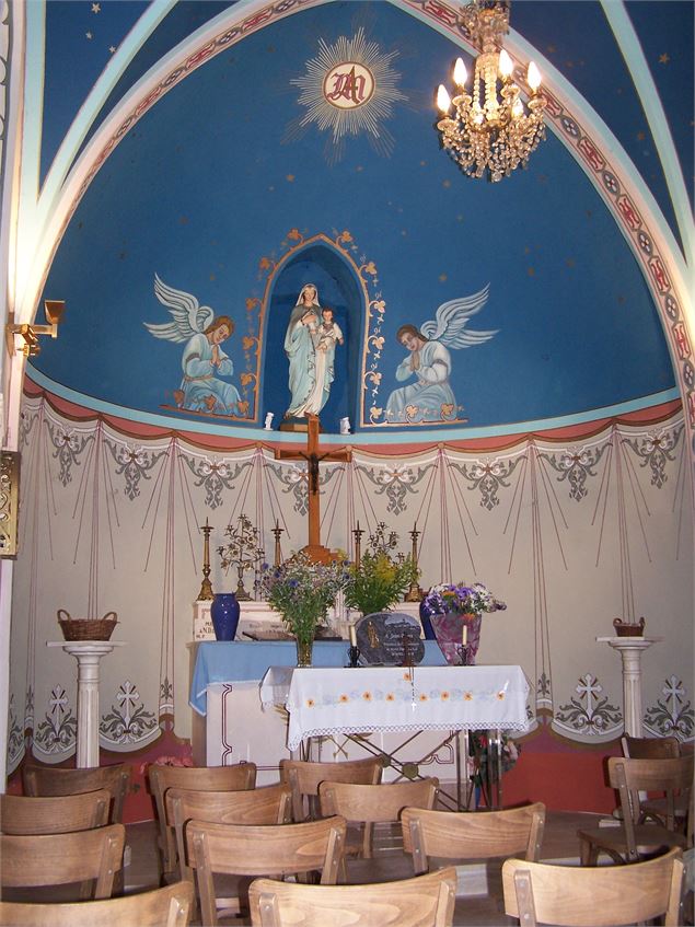 Intérieur église des Houches - OTVCMB-CM