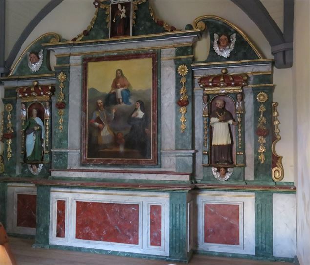 Intérieur église des Houches - OTVCMB-CM