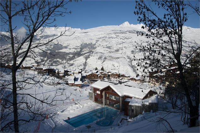 Vue extérieur hiver - Philippe Royer