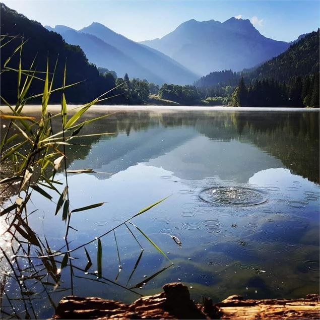 été indien au lac de Vallon - OTADL