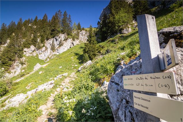 Panneau grande randonnée - Gilles Lansard