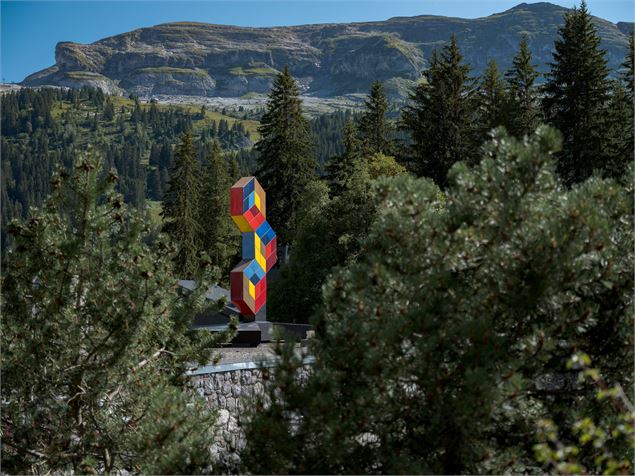 Vue des Trois Hexagones depuis le bâtiment de Véga - Daniel Durand