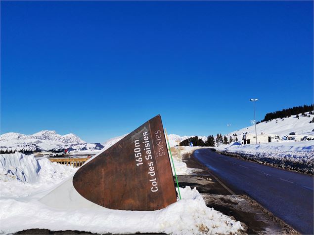 Départ des Saisies en direction du Val D'Arly - SAEM Les Saisies