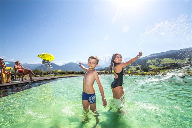 plan d'eau enfants - OT Combloux