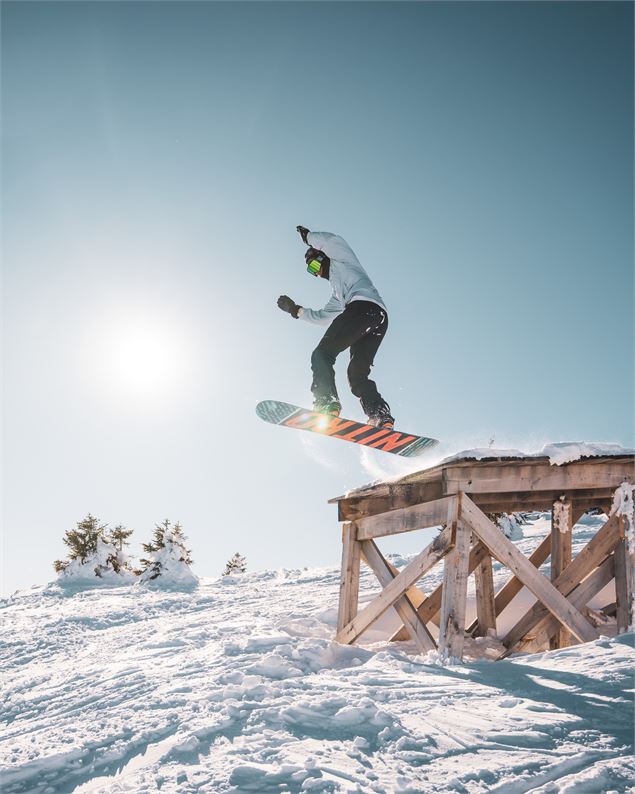 Roc Park - Espace backcountry_Aillon-le-Jeune - Alpigraphie / Matthias Kröll