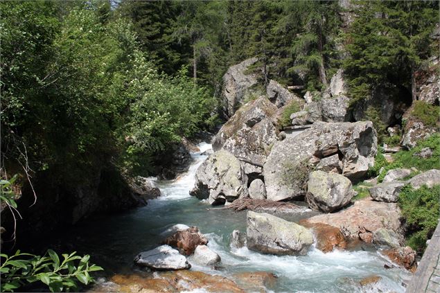 cascade de bérard - ot Vallorcine