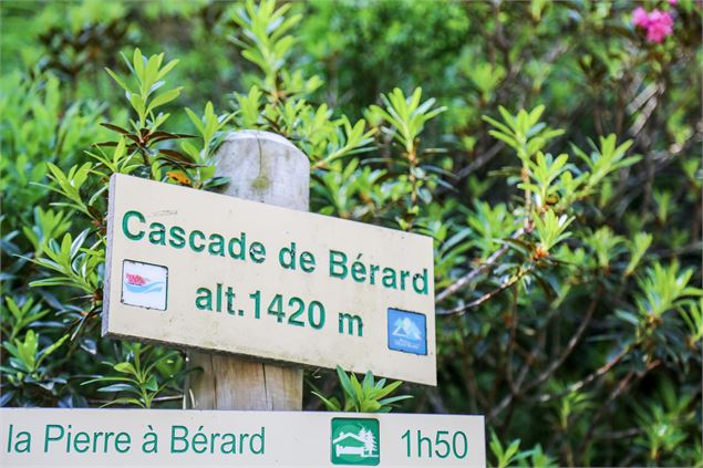 cascade de Bérard - ot Vallorcine