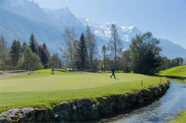 golf de chamonix parcours - golf de chamonix