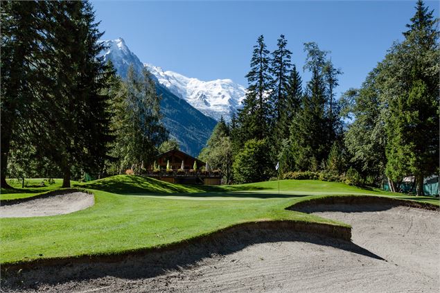 bunker golf chamonix - golf de chamonix