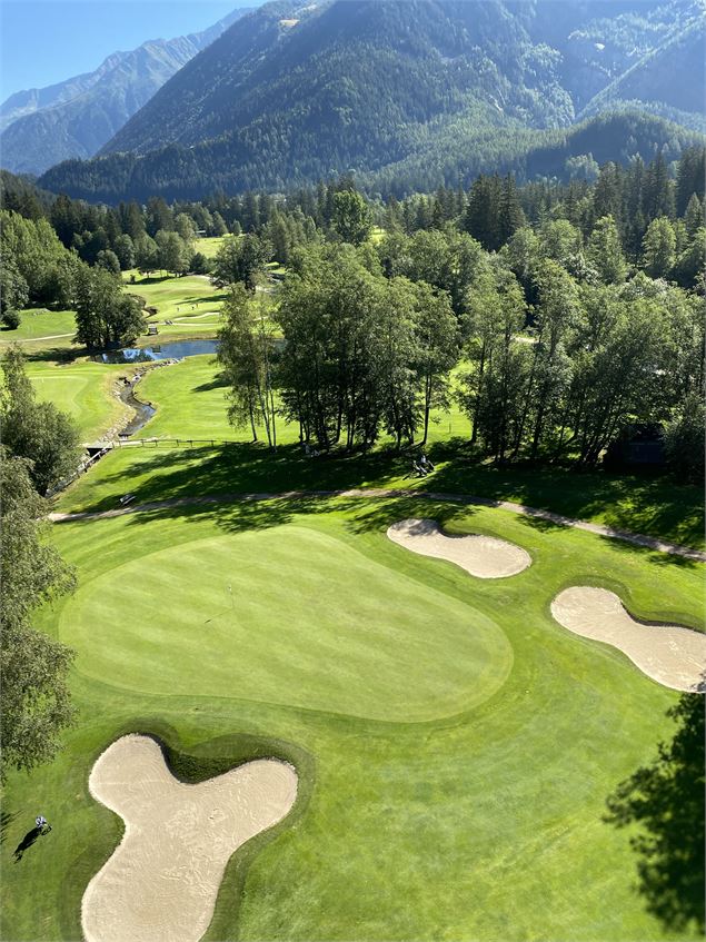 Green N°5 - golf de chamonix