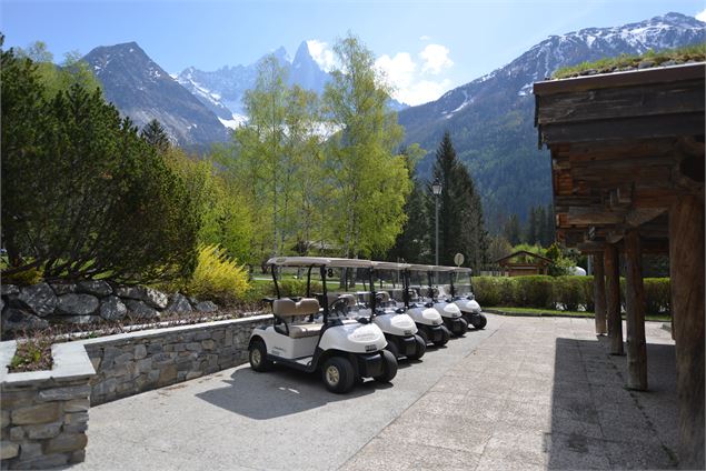 Accueil Golf Voiturettes - golf de chamonix