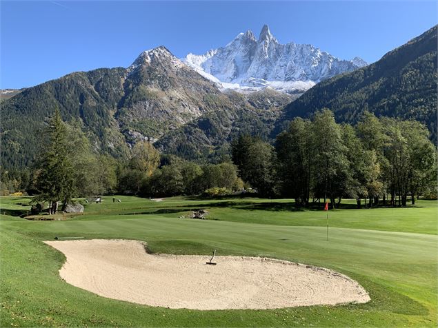 Les Drus - golf de chamonix