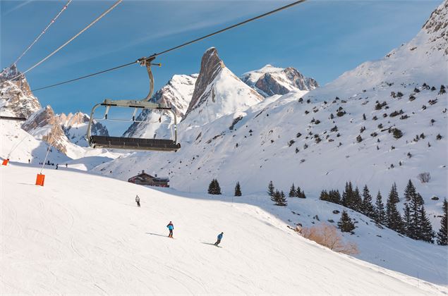 Arrivée aux Barmettes depuis le télésiège du Genépy - Guillaume Grasset - OT Pralognan-la-Vanoise