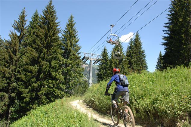 VTT dans les Portes du Soleil - JF Vuarand