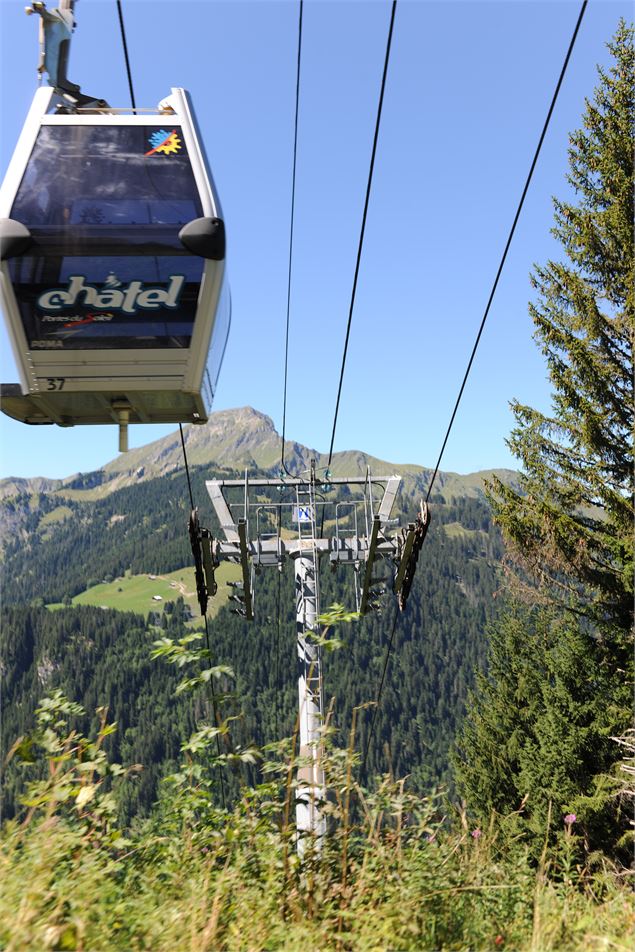 Télécabine de Super-Châtel - JF Vuarand