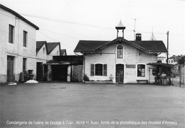 Conciergerie de l‘usine de tissage à Cran - Archives municipales d’Annecy