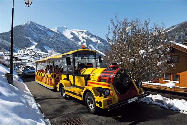 Petit train à Châtel - L.Meyer-Châtel