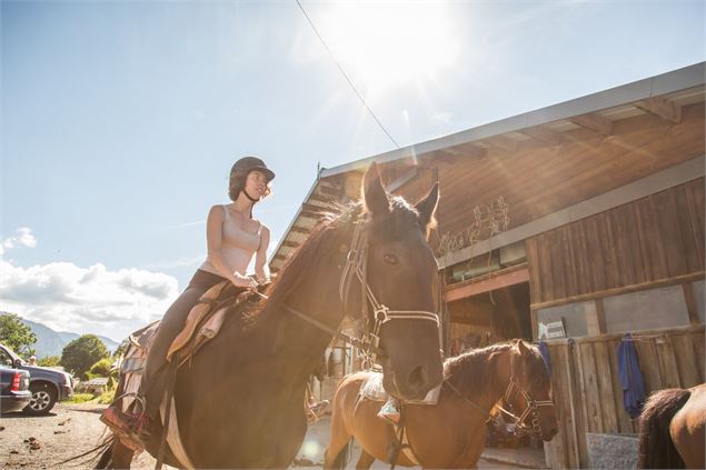 Centre équestre le Cheval de Feug - OT Combloux / Soren Rickards