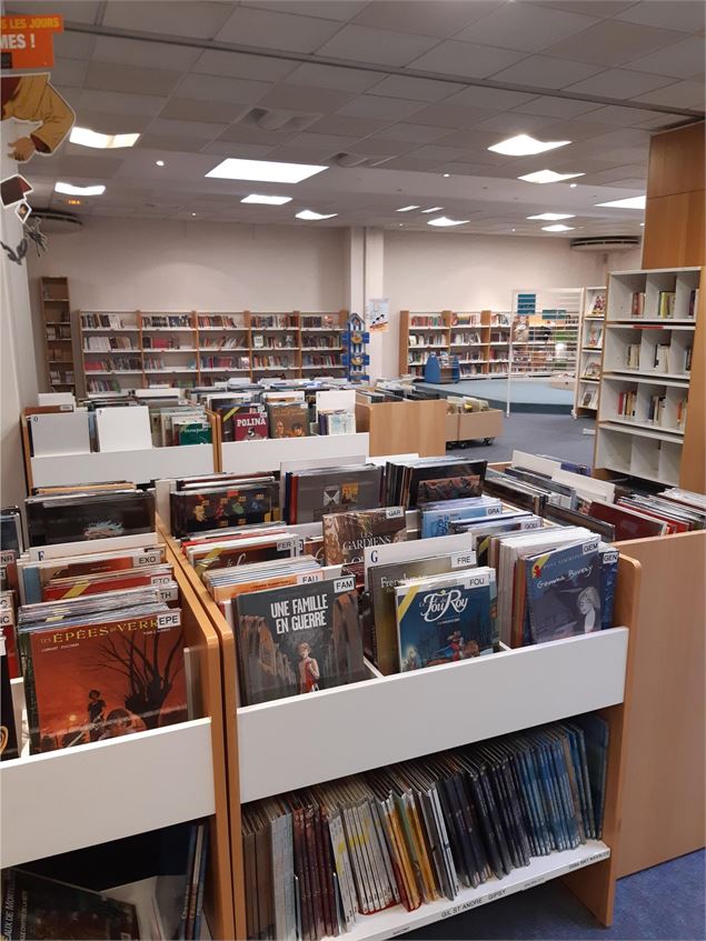 Bibliothèque Les Tilleuls - Secteur adulte - Bibliothèque Les Tilleuls