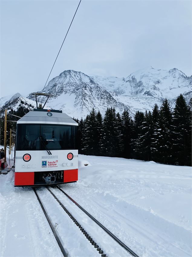 Tramway au Col de Voza - Bernard Tartinville