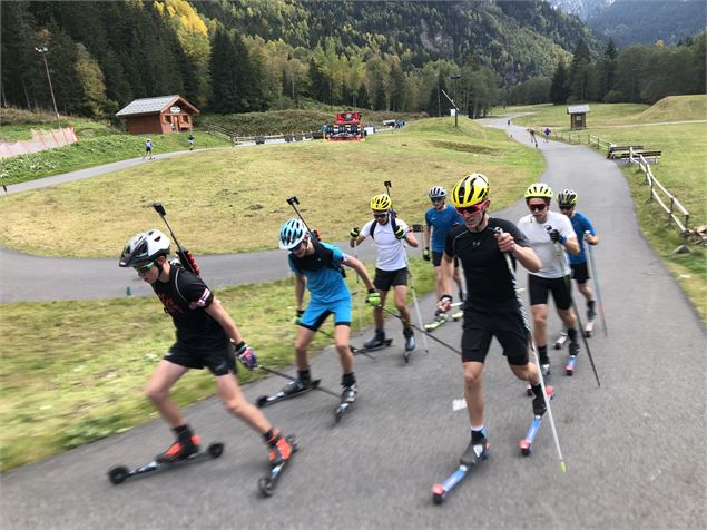 Ski roue avec Alpinum aux Contamines Montjoie - Les Contamines Tourisme