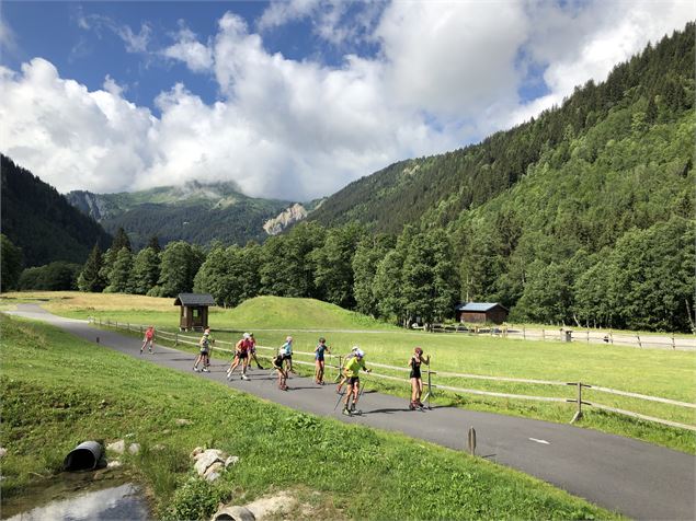 Ski roue avec Alpinum aux Contamines Montjoie - Les Contamines Tourisme