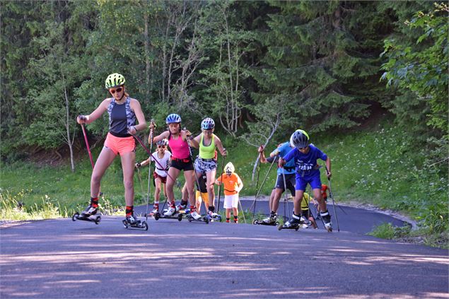 Ski roue avec Alpinum aux Contamines Montjoie - Les Contamines Tourisme