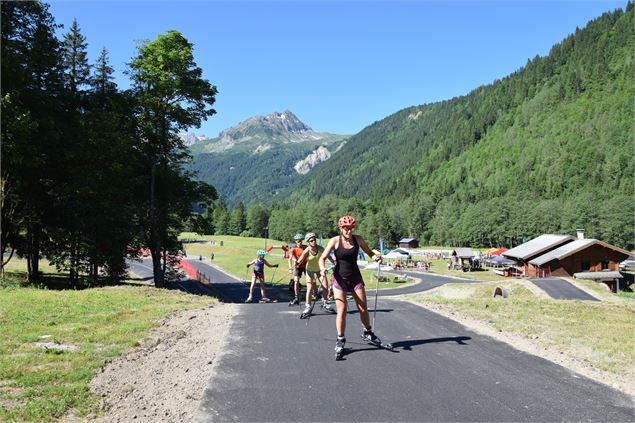 Ski roue avec Alpinum aux Contamines Montjoie - Les Contamines Tourisme