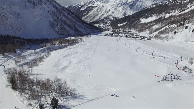 Vue sur la piste de ski de la Vormaine - Raphaelle DUCROZ