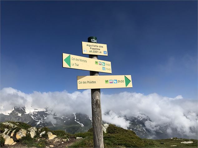 Panneau - OT Vallée de Chamonix Mont Blanc