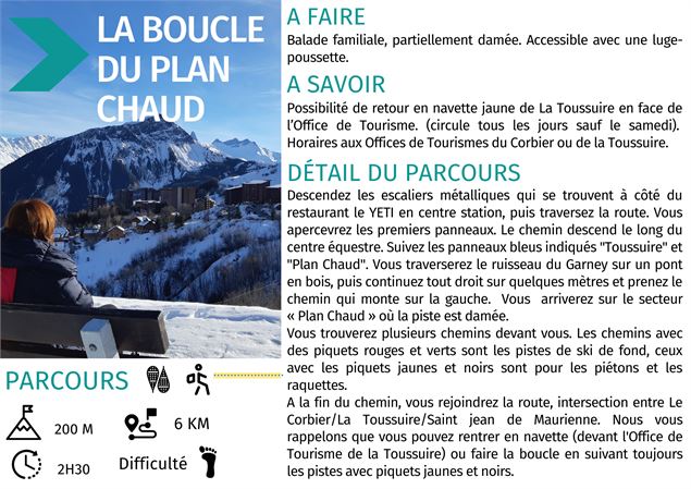 Boucle du Plan Chaud - Corbier Tourisme