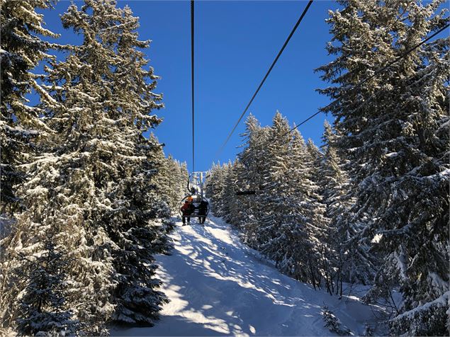 Télésiège en hiver - OT Vallée de Chamonix-Mont-Blanc