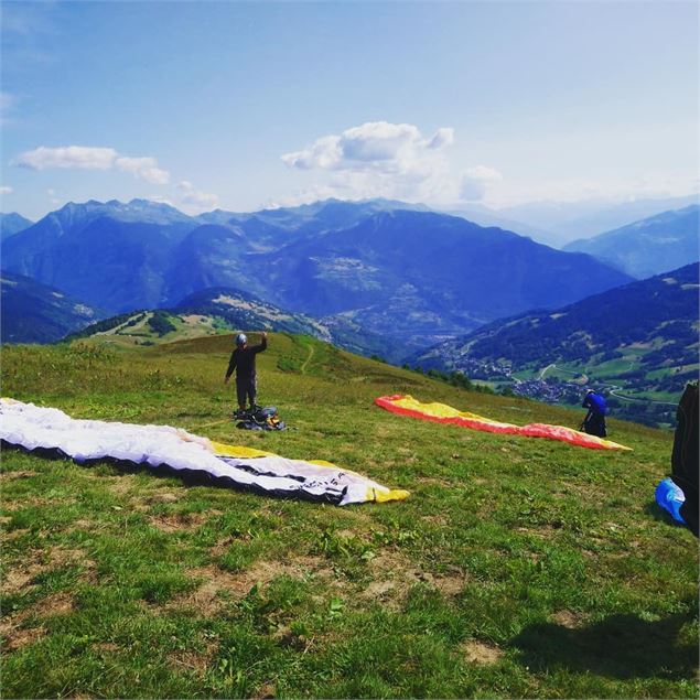 Aire de décollage parapente des Lanchettes - François Bailly