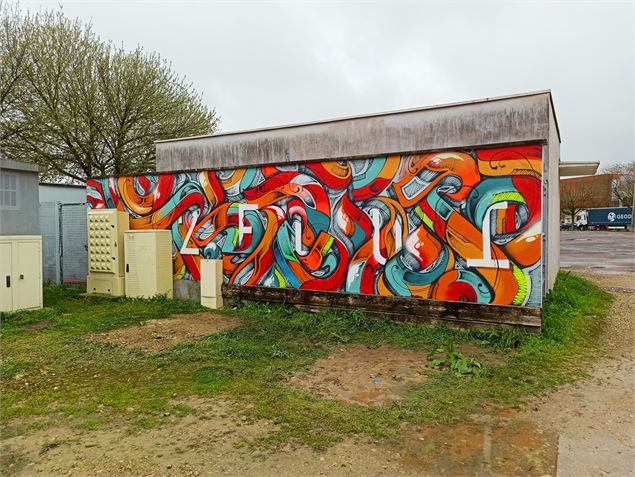 Atelier street-art avec 2flui Printemps des Écritures MJC Pop Corn 2023 - MJC Pop Corn