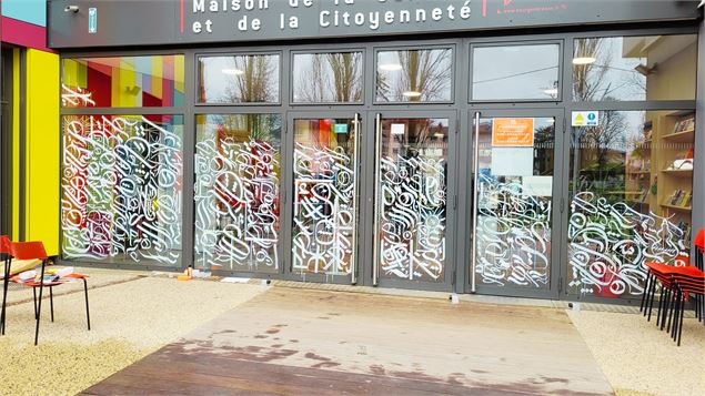 Atelier calligraffiti avec Ramz Printemps des Écritures MJC Pop Corn 2023 - MJC Pop Corn