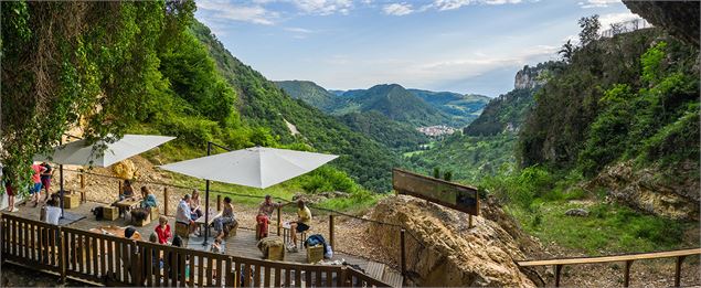 Bar éphémère pour les groupes - Grottes du Cerdon