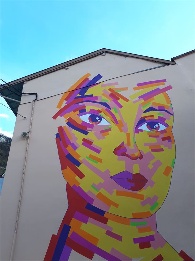 fresques murales à Tenay - Sabrina Megani